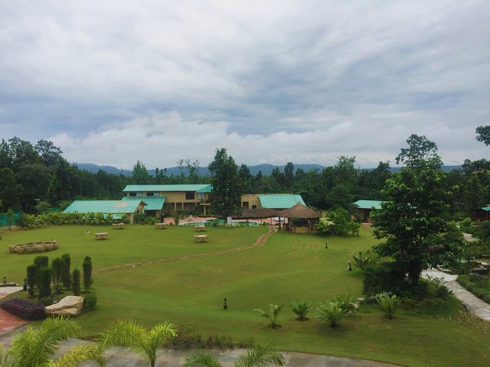 Sitabani Jungle And Spa Resort Rāmnagar Buitenkant foto